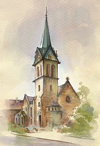 Häslach, Kirche